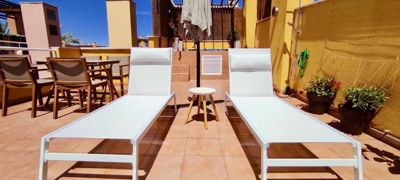 ベラAgua Marinas - Tu Atico Con Jacuzzi Privado!アパートメント エクステリア 写真